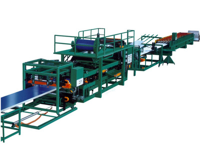 泊頭獅城隔熱夾芯復合機生產線與雙層壓瓦機的高效開發與銷售